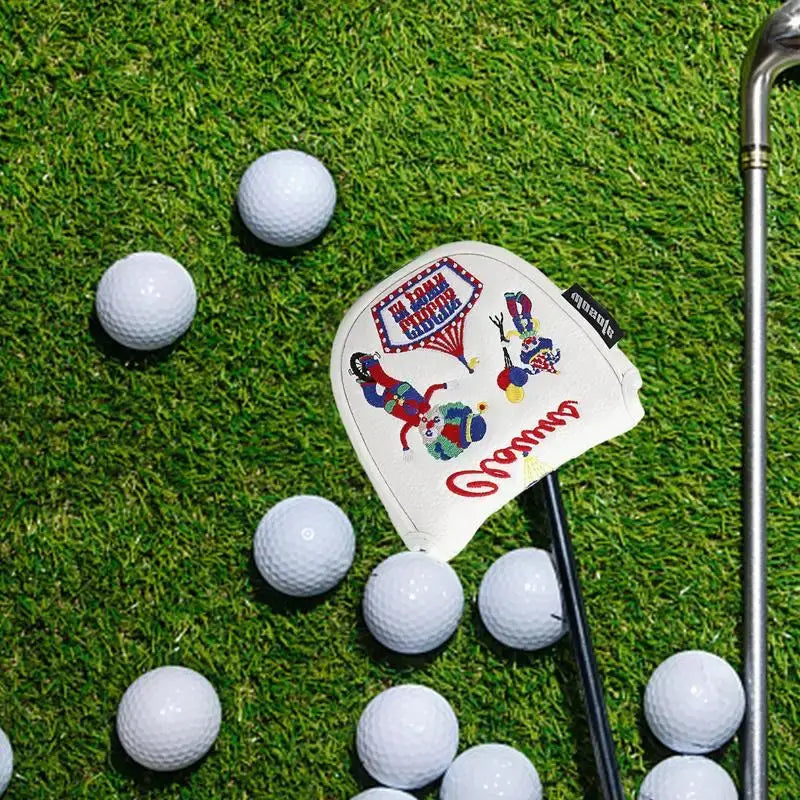 Mallet Putter Headcover Waterproof PU Clown Pattern Sportsman Specialty Products