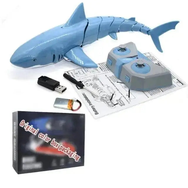 Shark Toy Animals Robots Bath Tub Pool Electric Toys Boat - Sportsman Specialty Products