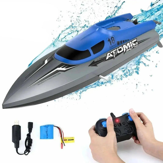 Speedboat Ship 2.4G 4CH High Speed Motor Up To 30+ KPH For Pool And Lake - Sportsman Specialty Products