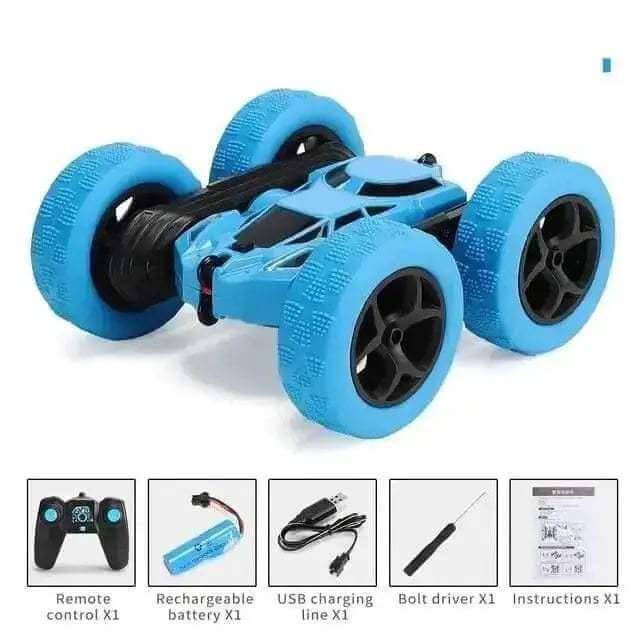 Stunt Drift Car 360 Degree Flip LED Light RC Vehicle 1:16 - Sportsman Specialty Products