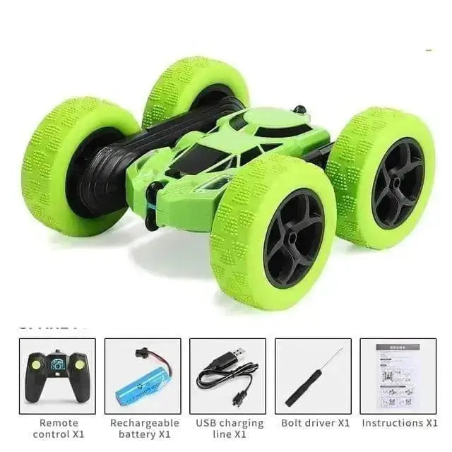Stunt Drift Car 360 Degree Flip LED Light RC Vehicle 1:16 - Sportsman Specialty Products