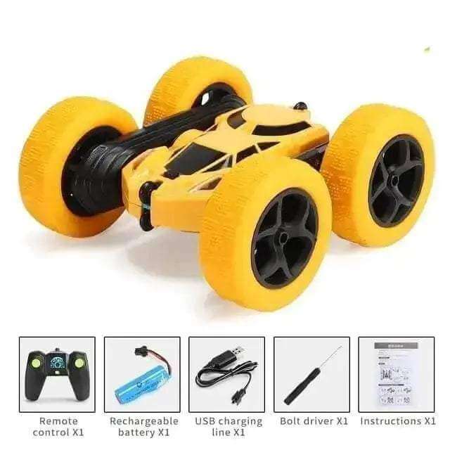 Stunt Drift Car 360 Degree Flip LED Light RC Vehicle 1:16 - Sportsman Specialty Products