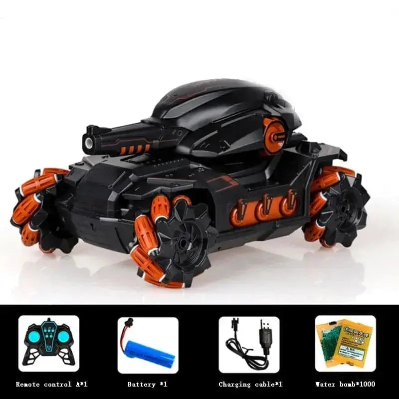 Water Bomb Tank RC Shooting Competitive Gesture Controlled Tank - Sportsman Specialty Products