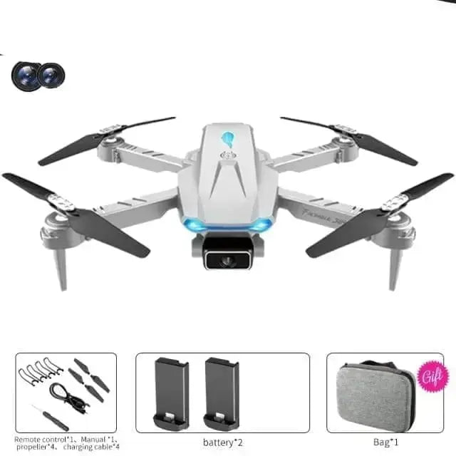 XCZJ 2021 Foldable Mini  Drone S89 Quadcopter 4K HD Dual Camera - Sportsman Specialty Products