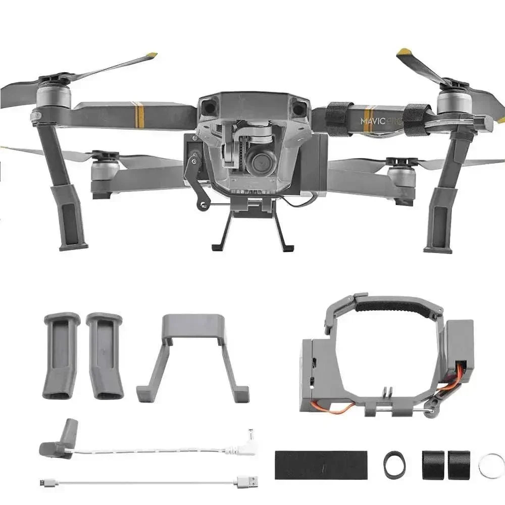Airdrop system attached to DJI Air drone for remote payload delivery