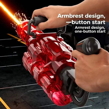 electric water cannon for adults with rotating high-pressure nozzle