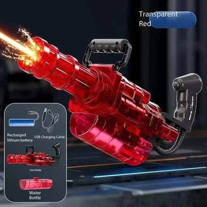 electric rotating water cannon for adults outdoor water battles