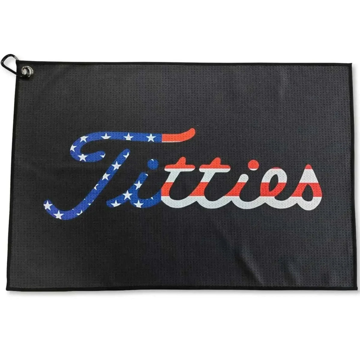 Funny printed golf towels for men and women in golf bags