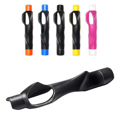 professional portable golf swing trainer grip aid with anti-slip PU material