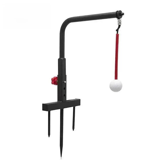 Golf Swing Trainer TA002 metal frame with red and yellow markers
