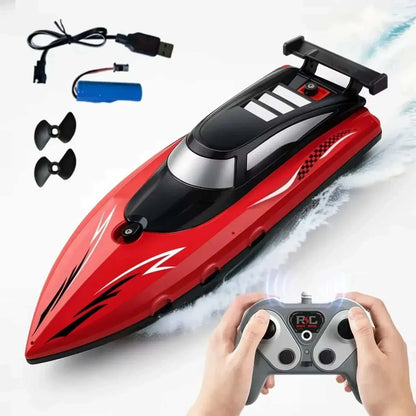 high speed rc speed boat racing on water with remote control