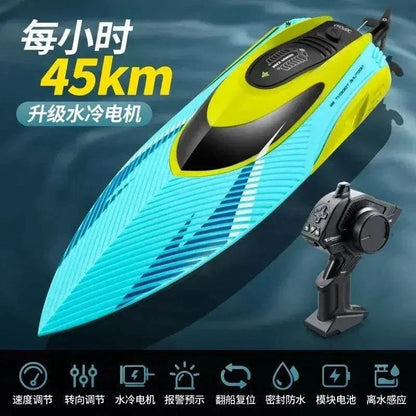 S3 high-speed remote control boat on water