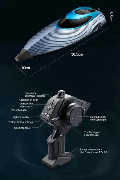 S3 high-speed remote control boat for water racing