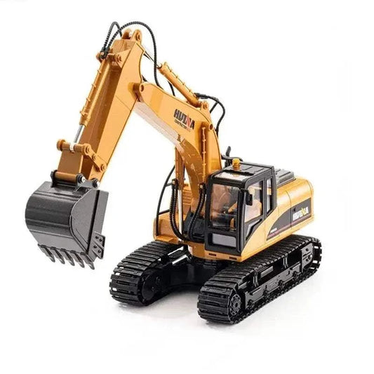 Huina 535 RC Excavator 1:14 scale remote control toy with detailed arm and bucket
