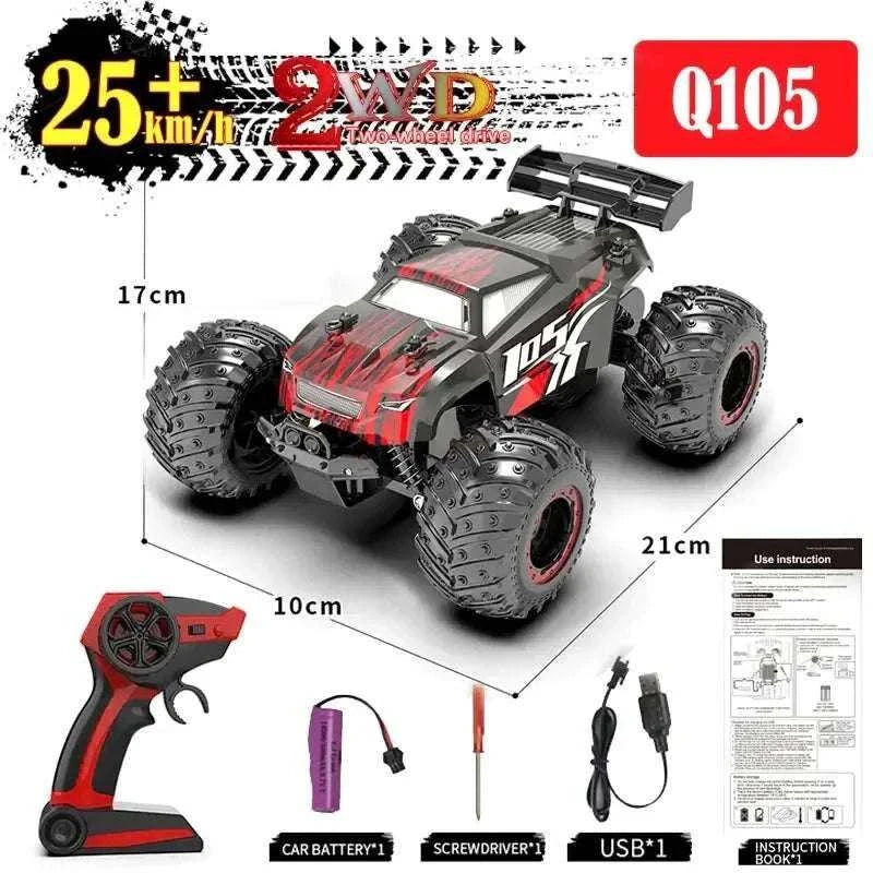 JJRC 70KMH 1-16 scale 4WD high speed RC off-road car with LED lights