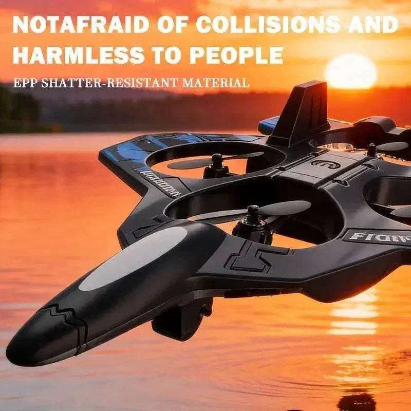 L101 remote control airplane for kids with LED lights