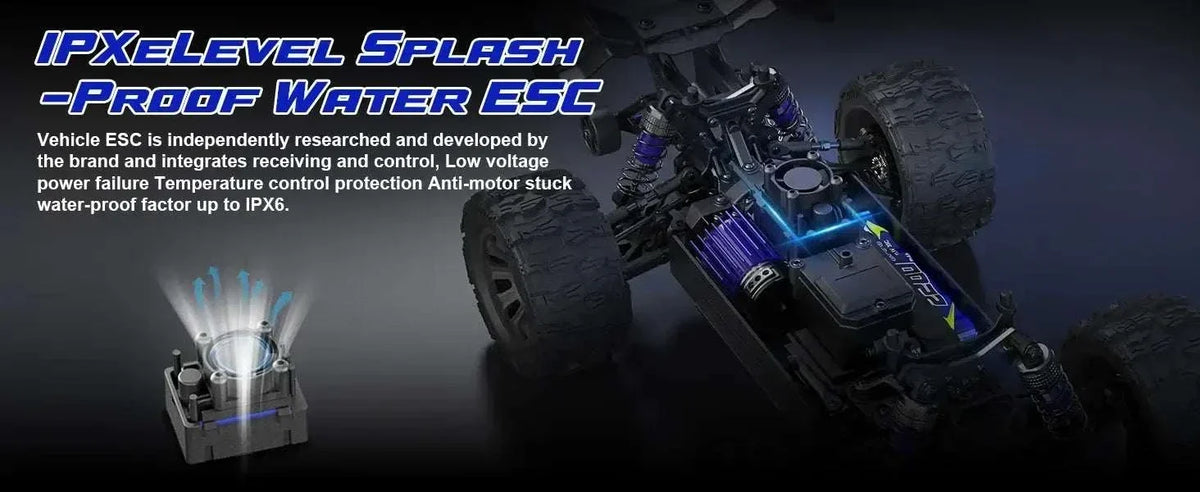 Lithium battery RC truck MT14R PT14R off-road 1:14 scale with 3600KV motor