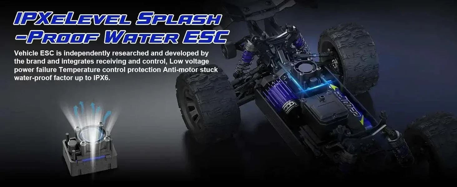Lithium battery RC truck MT14R PT14R off-road 1:14 scale with 3600KV motor