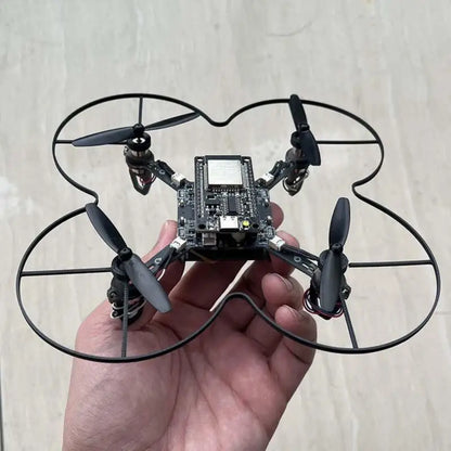 Open source mini programmable DIY drone with PCB propeller guards for STEM learning
