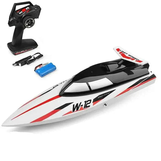 WLtoys WL912-A RC boat with waterproof upgrade and remote control