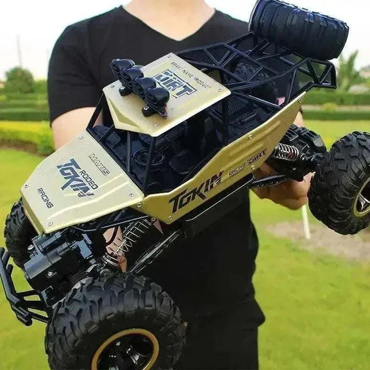 All terrain RC car remote control climbing vehicle outdoors