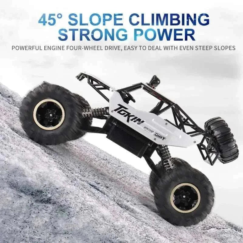 All terrain RC car remote control climbing vehicle outdoors