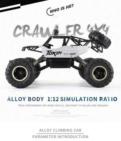 All terrain RC car remote control climbing vehicle outdoors