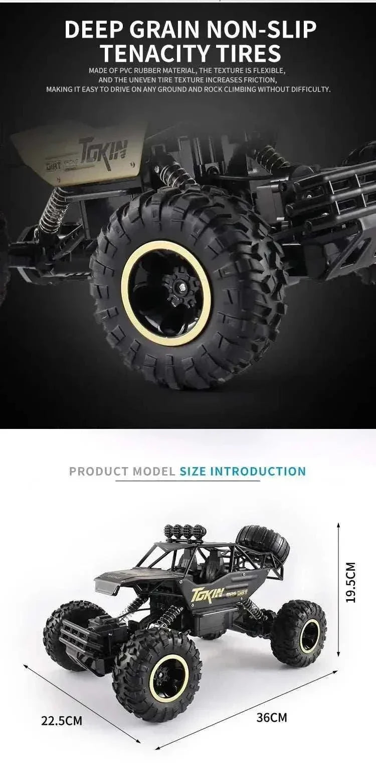 All terrain RC car remote control climbing vehicle outdoor