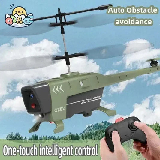 RC Helicopter with 2.4GHz obstacle avoidance and remote control