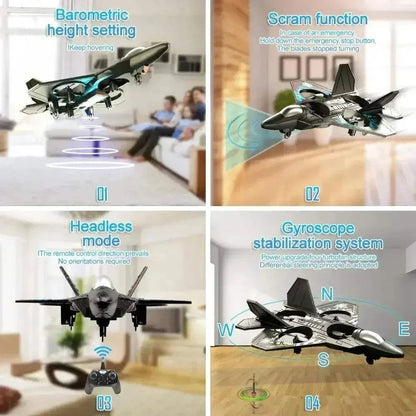 RC plane gravity sensing EPP foam fighter glider flying outdoors