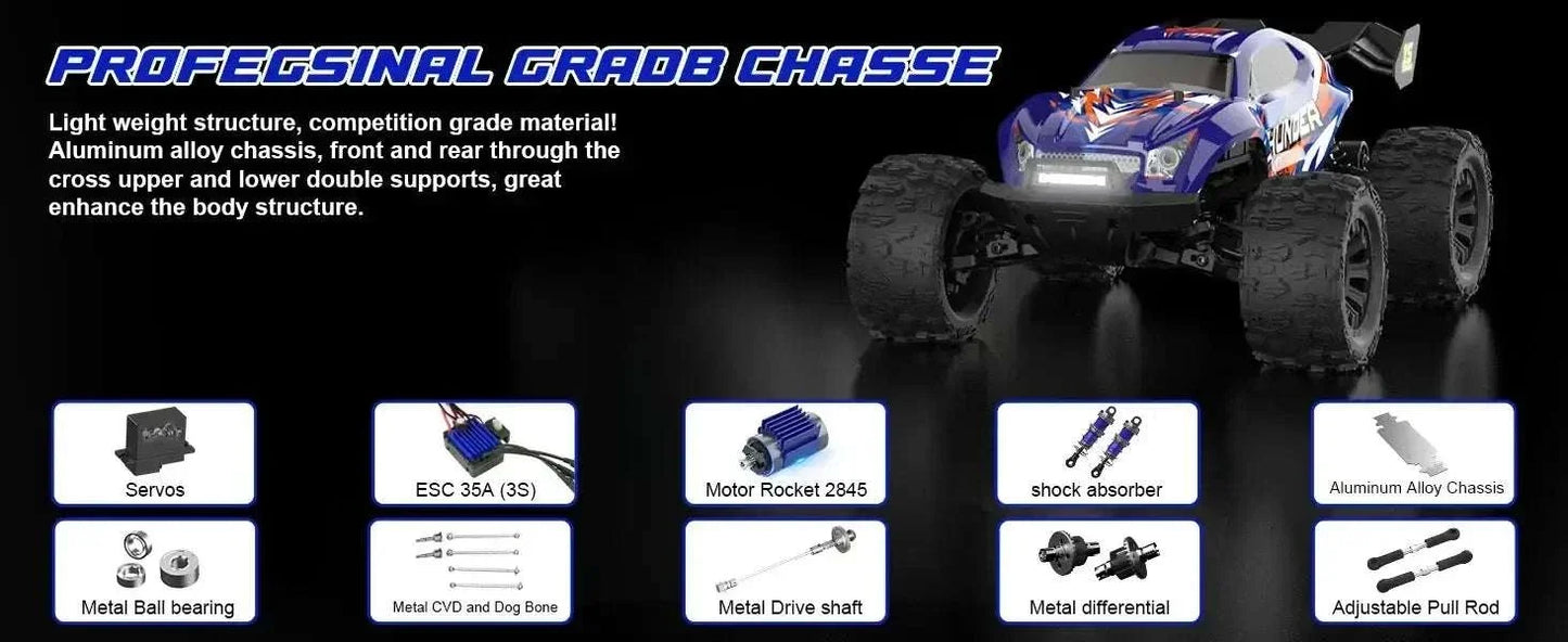 Lithium battery RC truck MT14R PT14R 1:14 scale off-road racing