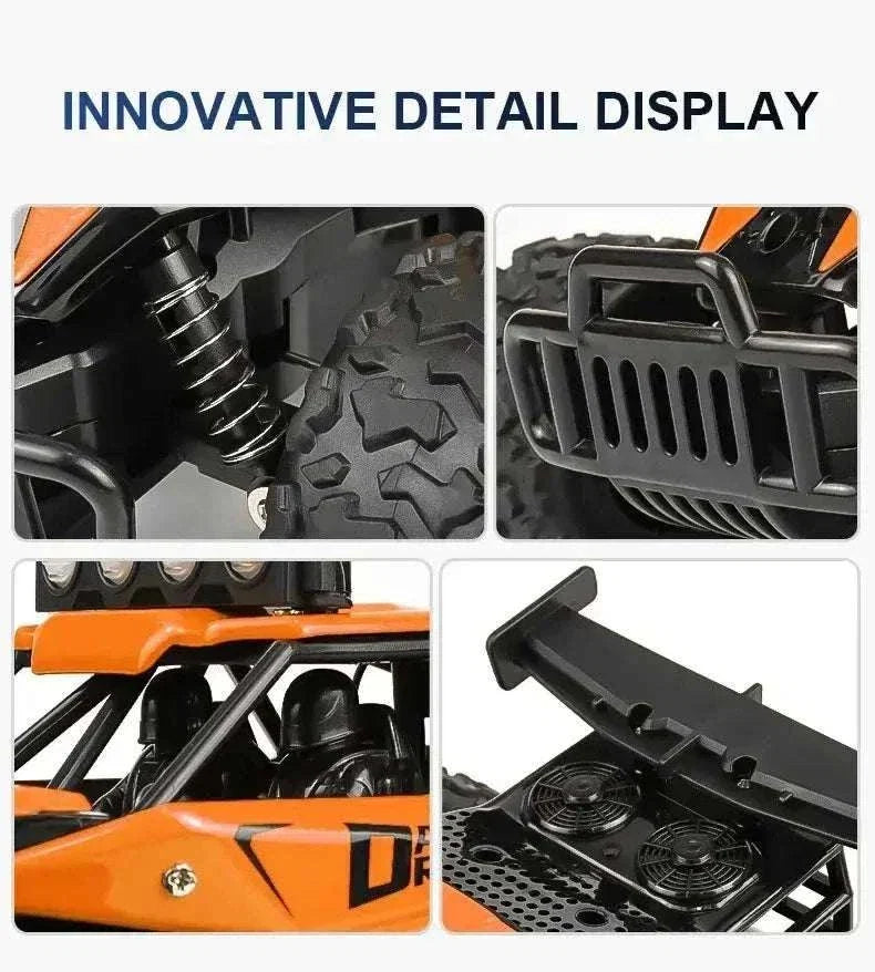 116 RC car remote control 2wd radio buggy truck for kids outdoor racing
