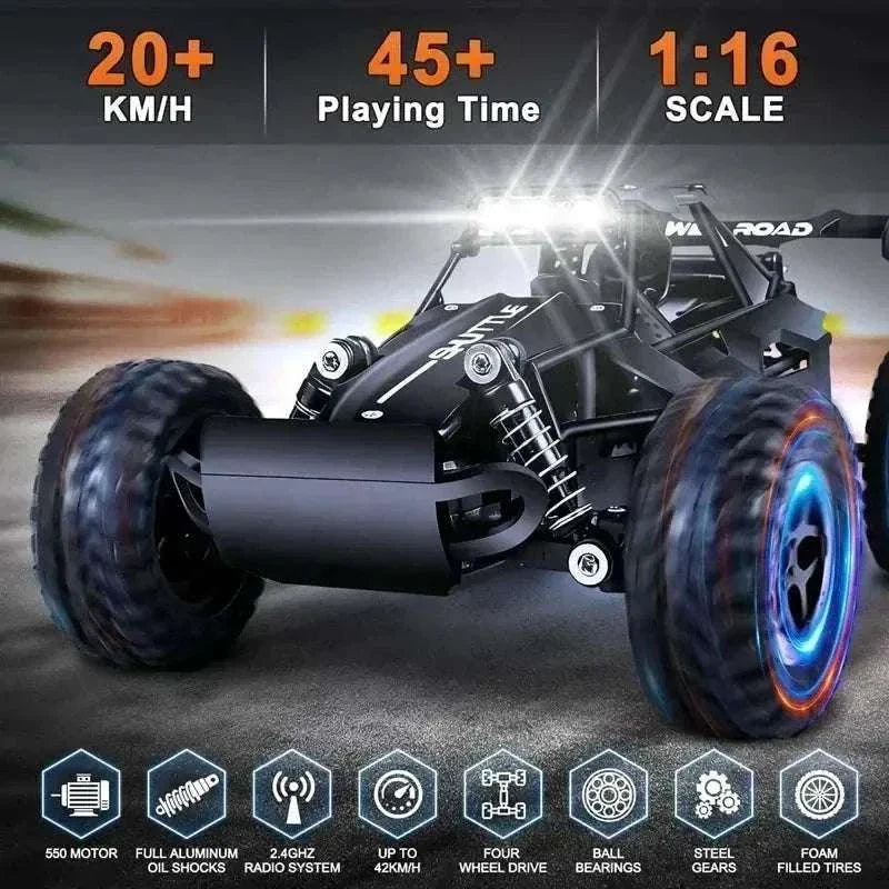 116 RC car remote control 2WD buggy truck for kids