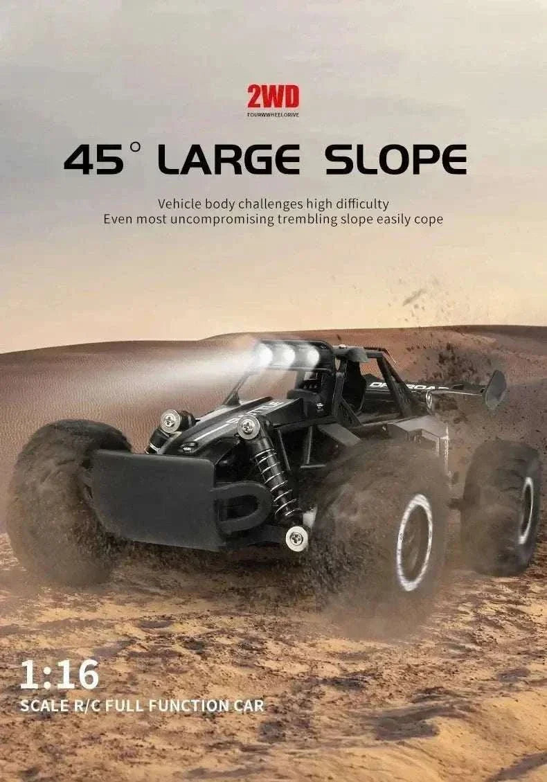 116 RC car remote control 2WD buggy truck for kids outdoor racing