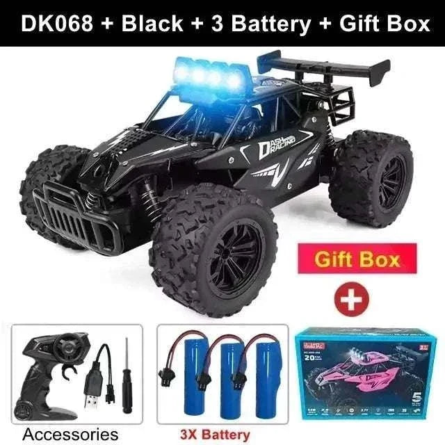 116 RC car remote control vehicle for kids on grass