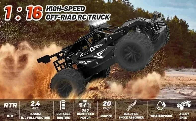 116 scale 2wd rc car remote control buggy truck for kids