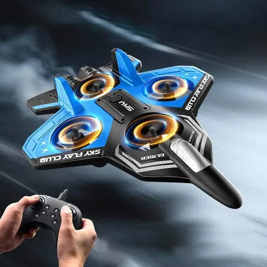 Remote Control Airplane YP3 2.4G radio control fighter in flight
