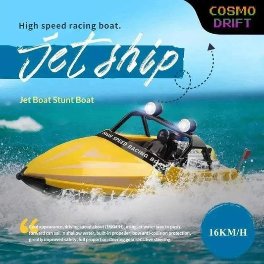 WLtoys WL917 remote control jet racing boat on water
