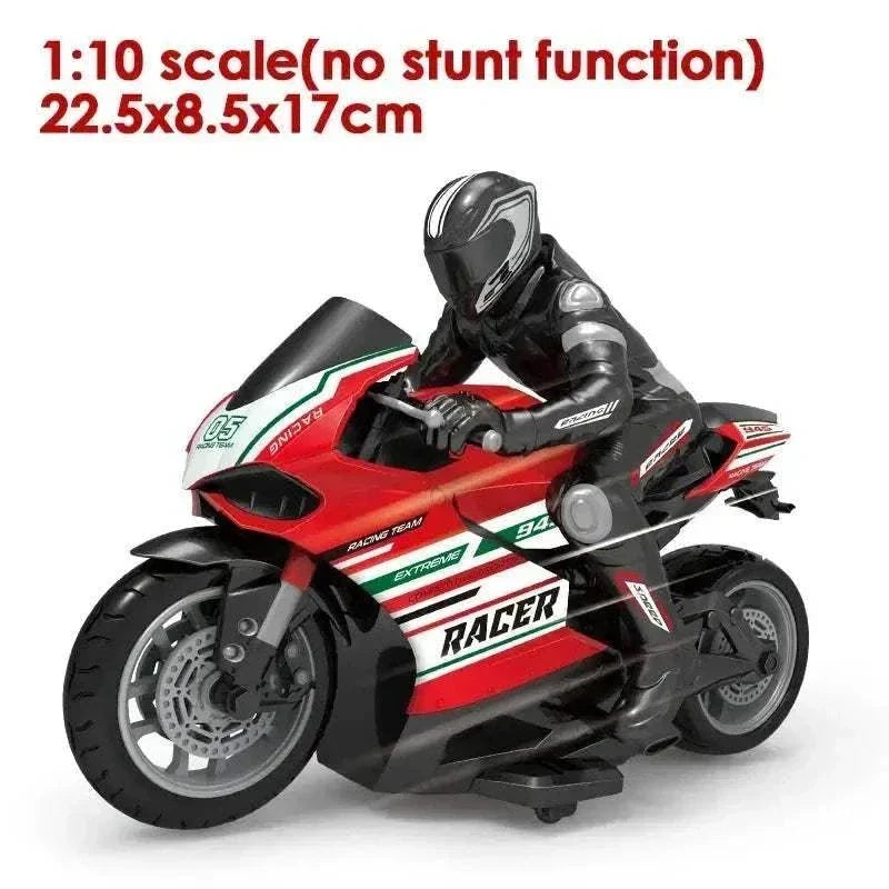 1:10 scale remote control electric motorcycle for outdoor racing
