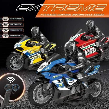 1:10 scale remote control electric motorcycle for outdoor racing