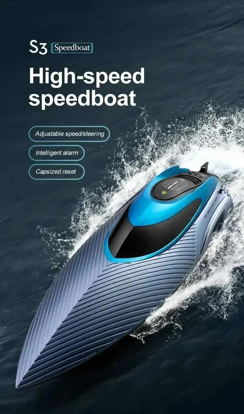 S3 high-speed remote control fire boat on water