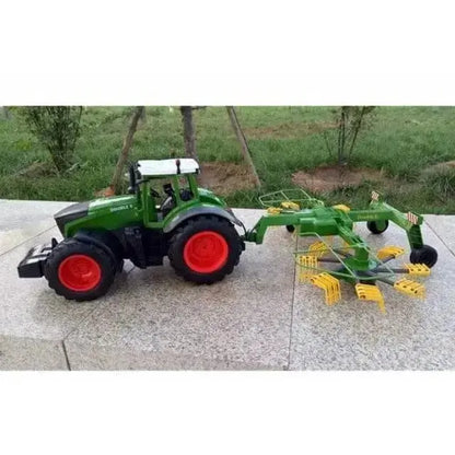Sportsman Specialty Products Construction Tractor with rake / China Farm Tractor Water Truck/Rake 1:16 High Simulation Large Construction