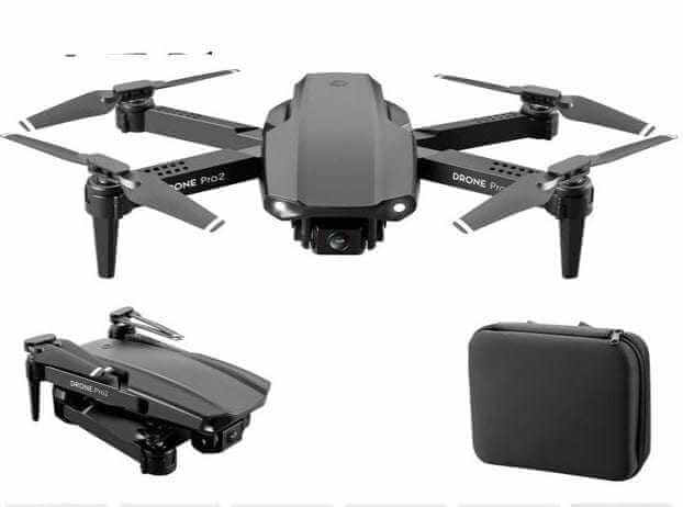 E99 PRO2 4K HD Dual Camera Drone E99 PRO2 4K HD Dual Camera With WiFi FPV Professional Helicopter Sportsman Specialty Products