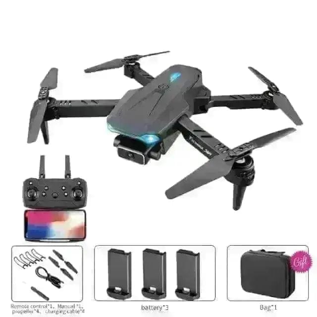 Sportsman Specialty Products Drone 4K Black 3B / China XCZJ 2021 Foldable Mini  Drone S89 Quadcopter 4K HD Dual Camera