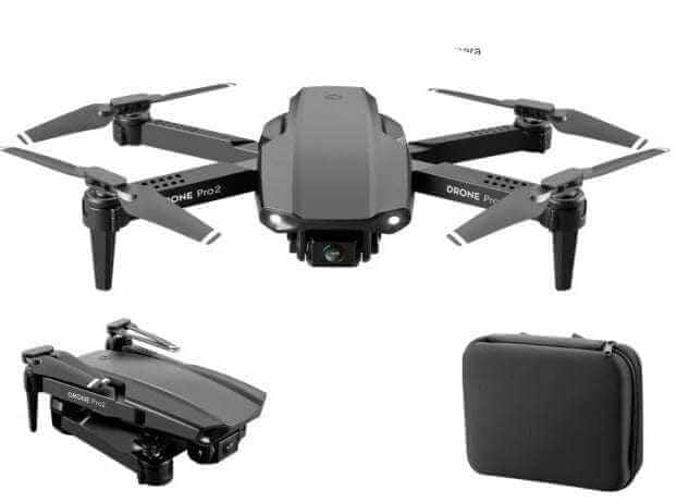 E99 PRO2 4K HD Dual Camera Drone E99 PRO2 4K HD Dual Camera With WiFi FPV Professional Helicopter Sportsman Specialty Products