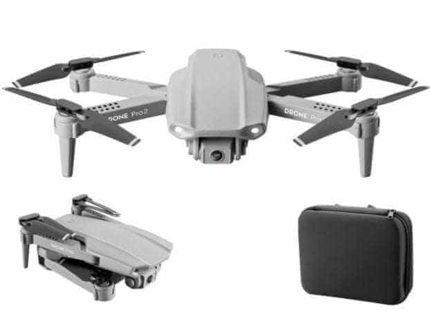 E99 PRO2 4K HD Dual Camera Drone E99 PRO2 4K HD Dual Camera With WiFi FPV Professional Helicopter Sportsman Specialty Products