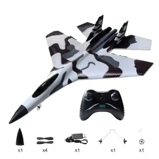 Sportsman Specialty Products Drone black no box L Glider Colorful Hand Throwing Foam RC Airplanes  2.4G SU35