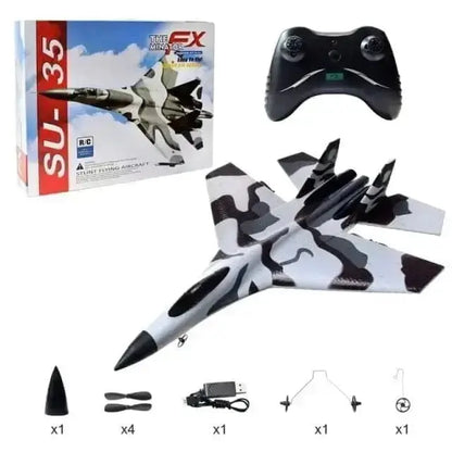 Sportsman Specialty Products Drone black with box L Glider Colorful Hand Throwing Foam RC Airplanes  2.4G SU35