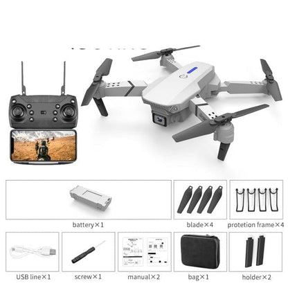 Drone Quadcopter E88 Pro Drone Quadcopter E88 Pro WIFI FPV With Wide Angle HD 4K 1080P Camera Sportsman Specialty Products