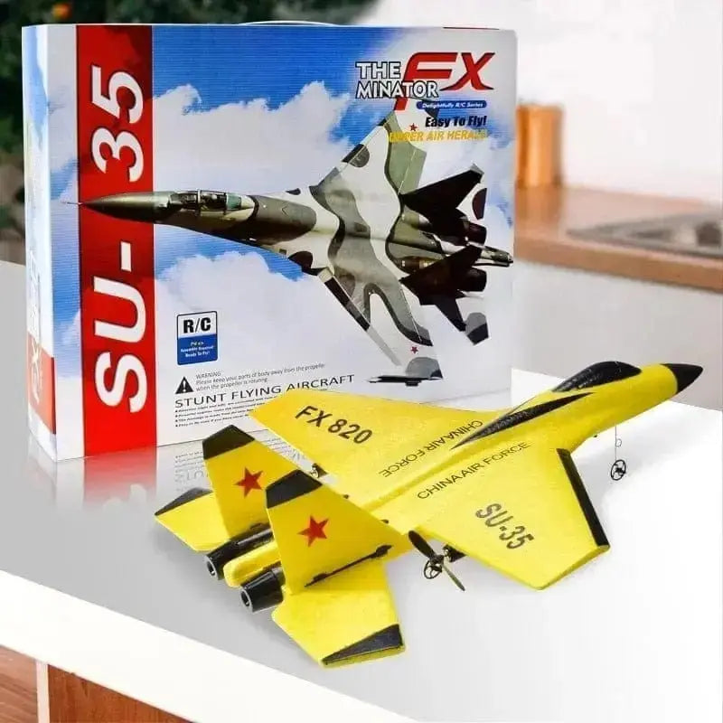 Sportsman Specialty Products Drone Glider Colorful Hand Throwing Foam RC Airplanes  2.4G SU35